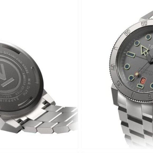 Tsovet SMT ML53 Automatic Green Limited Edition #037/1200 42mm Watch - Picture 5 of 15